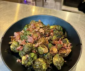 crispy brussel sprouts